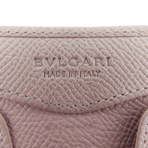 BVLGARI Coin Case Bulgari Bvlgari Pink Leather Authentic Used - Picture 11 of 11